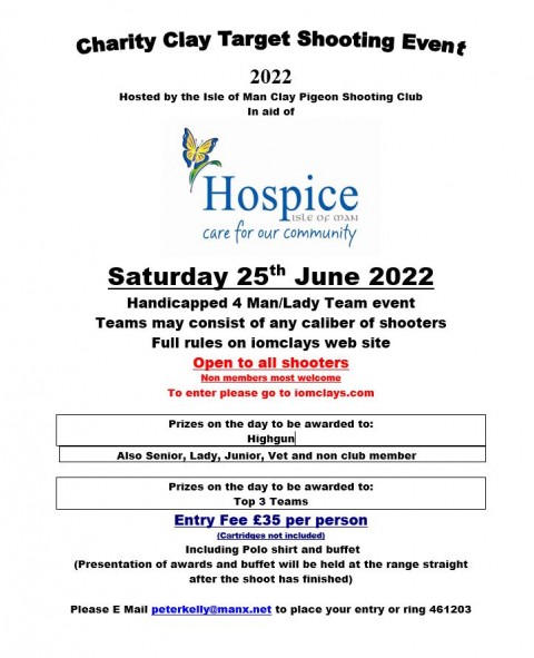 Clay Pigeon Shooting Poster 2022