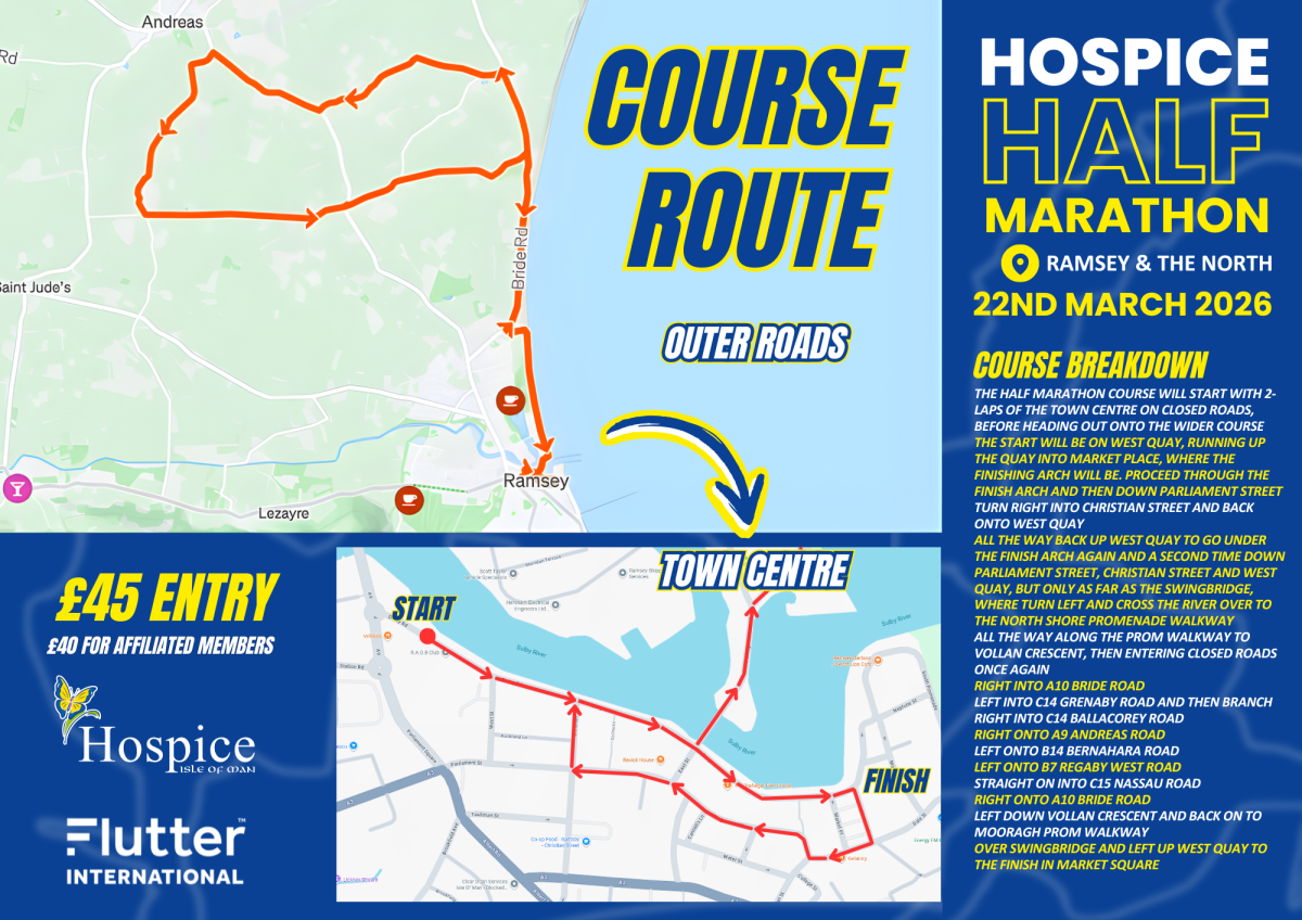 Hospice Half 2026 Course Route