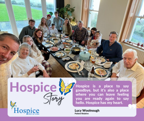 Hospice Story graphic