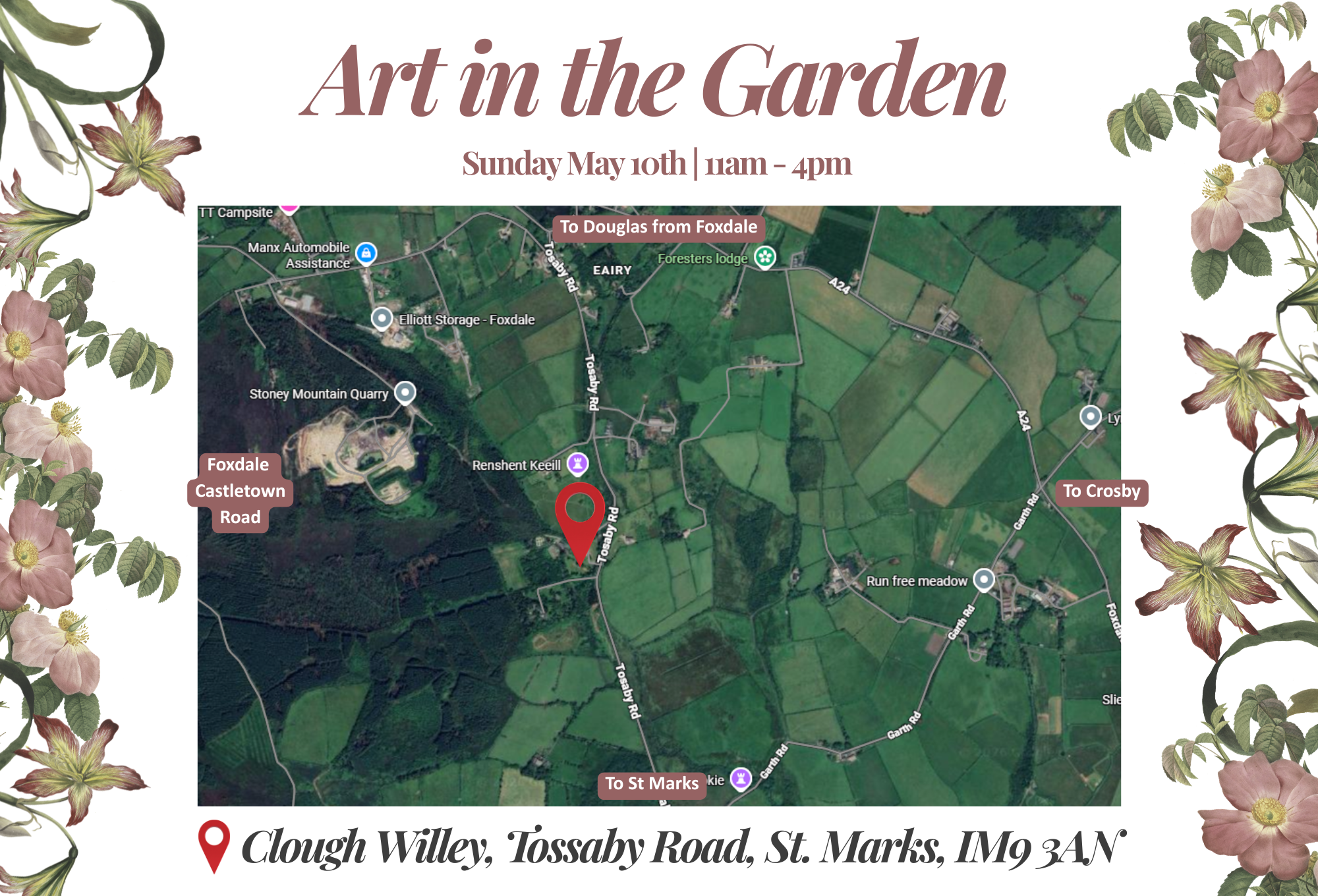 Map Art in the Garden 2026