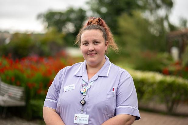 Hospice Isle of Man staff member