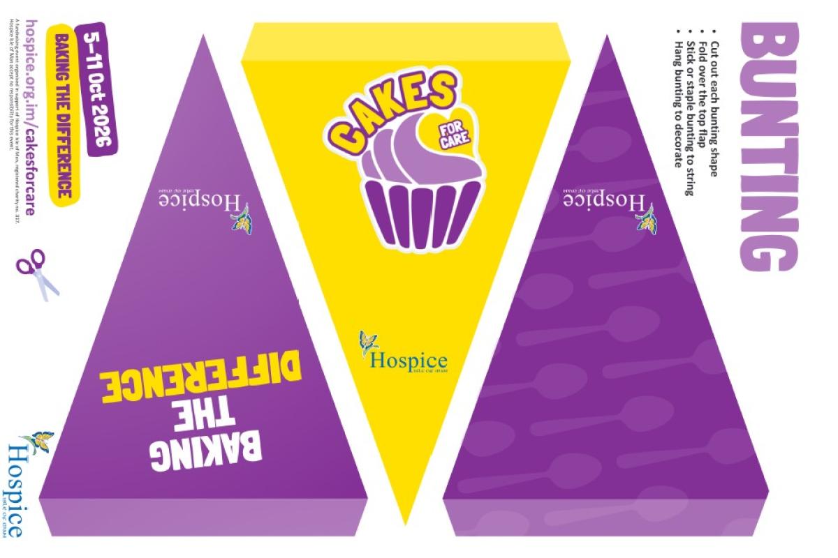 Cakes for Care Bunting