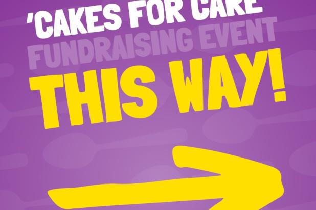 Cakes For Care Directions Poster
