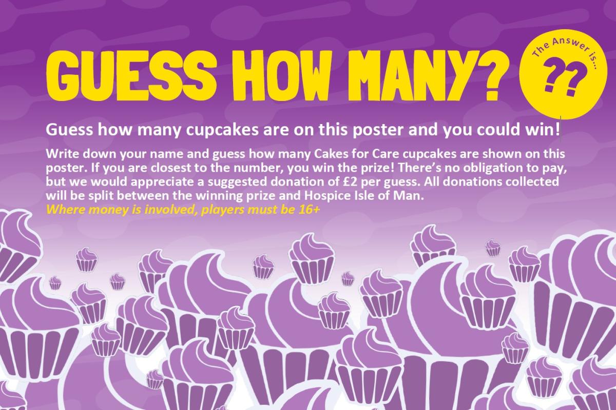 Cakes for Care Guess How Many Competition