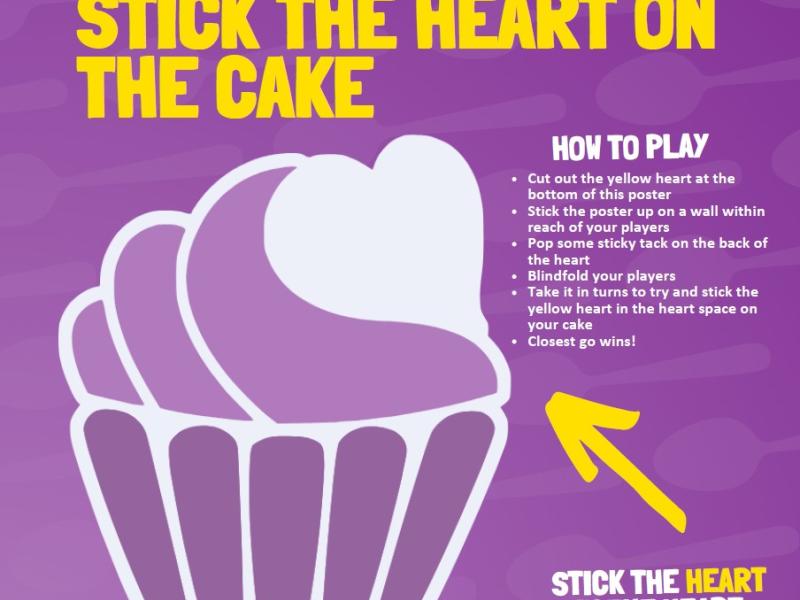 Cakes for Care Stick the Heart Competition
