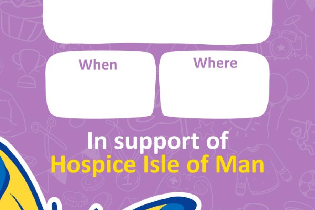 Hospice Fundraising Event Poster