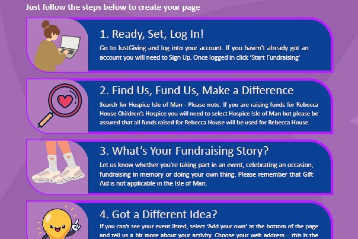 Hospice Just Giving and Enthuse Guide