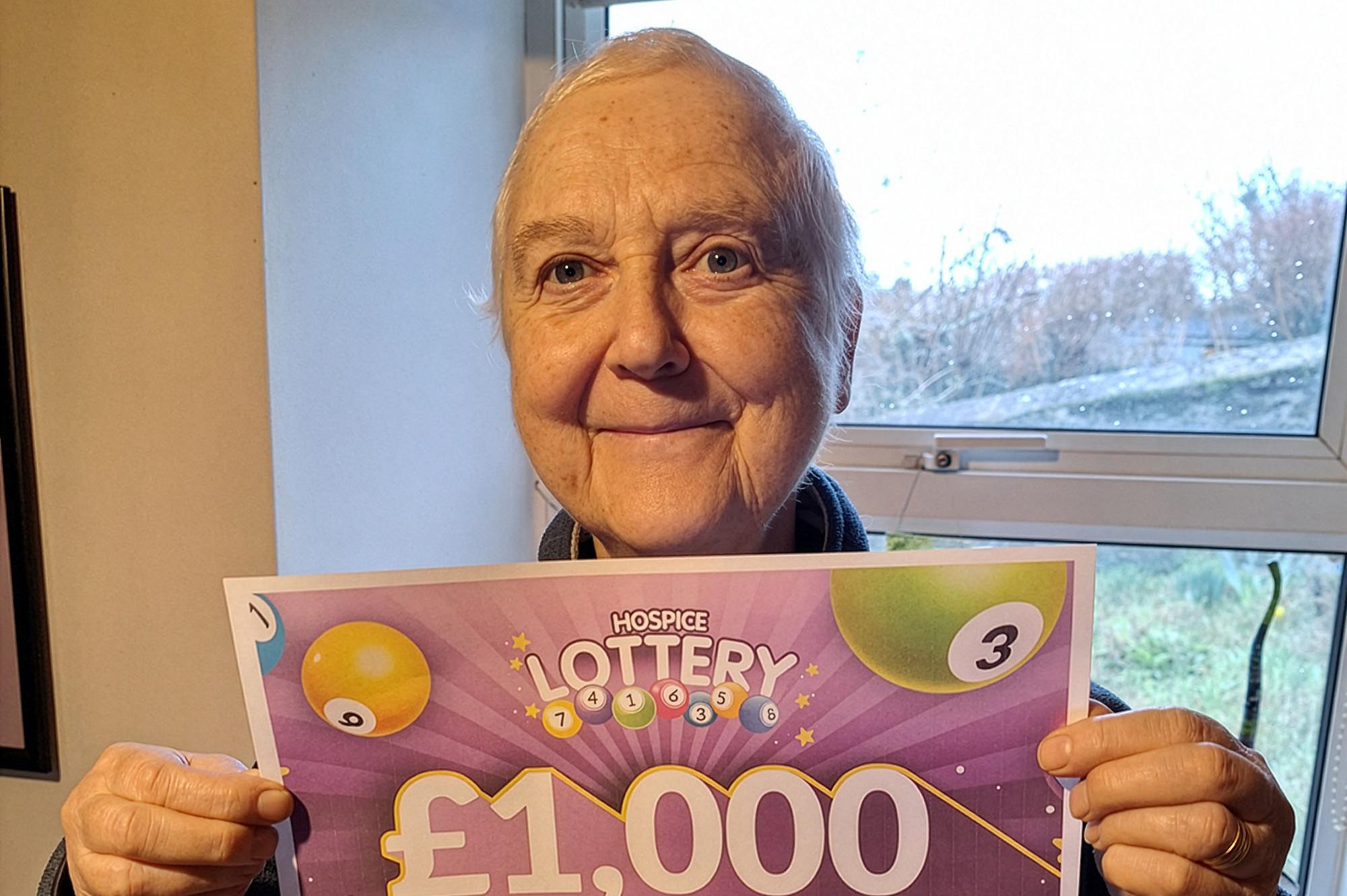 Hospice Lottery winner