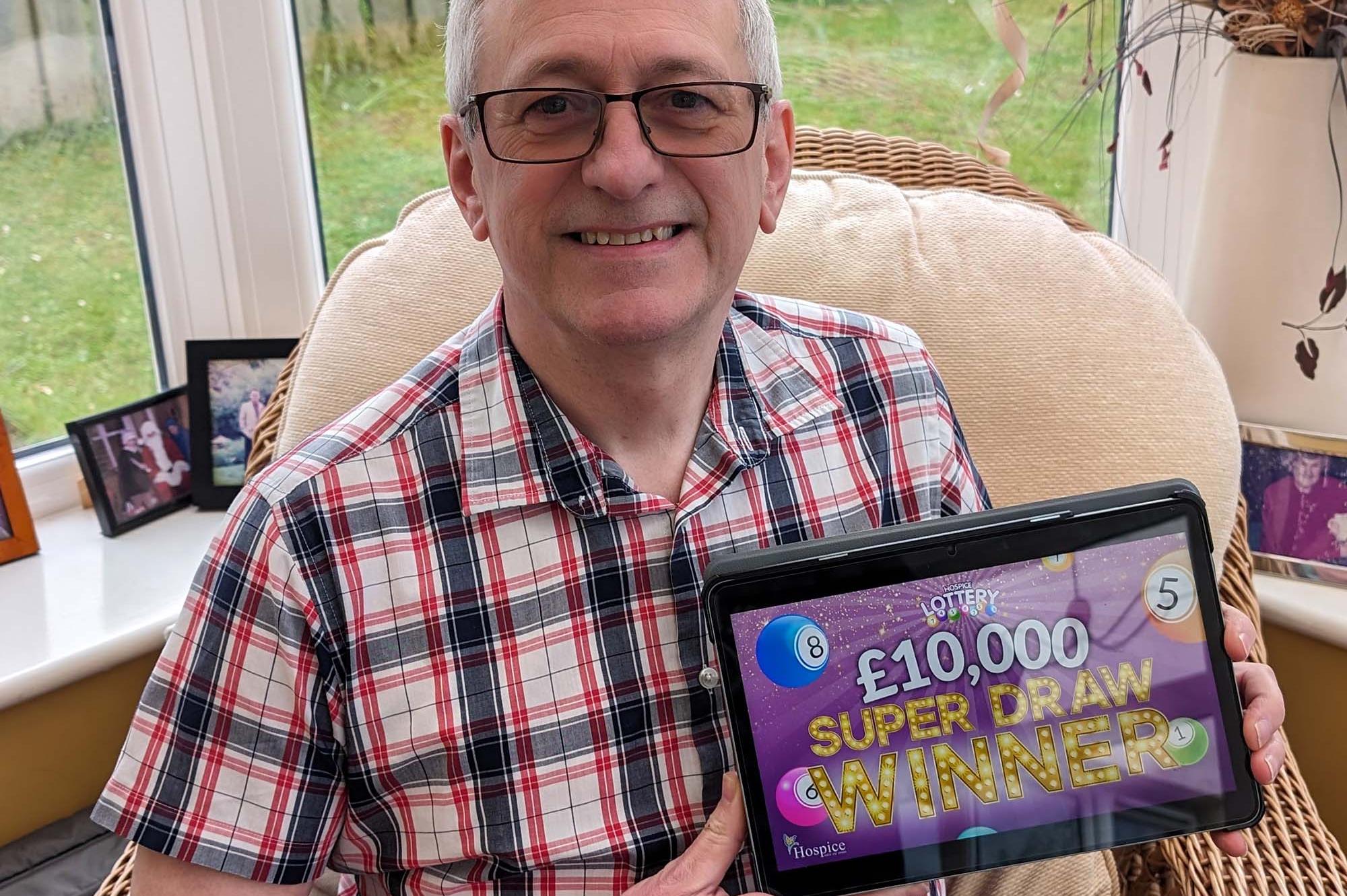 Hospice Lottery winner