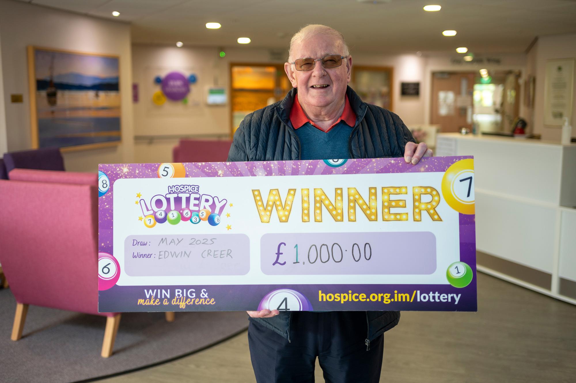 Hospice Lottery winner
