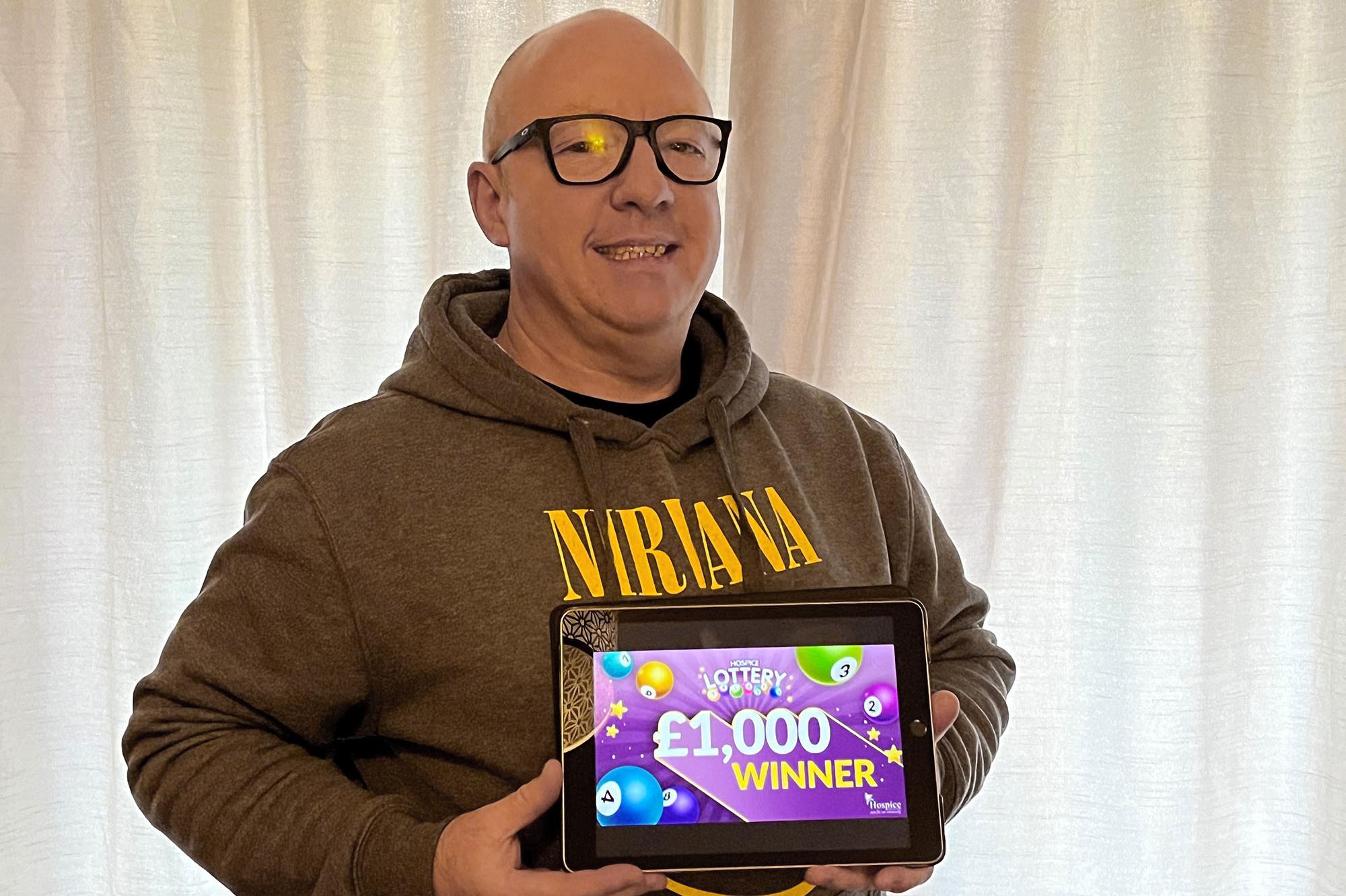 Hospice Lottery winner