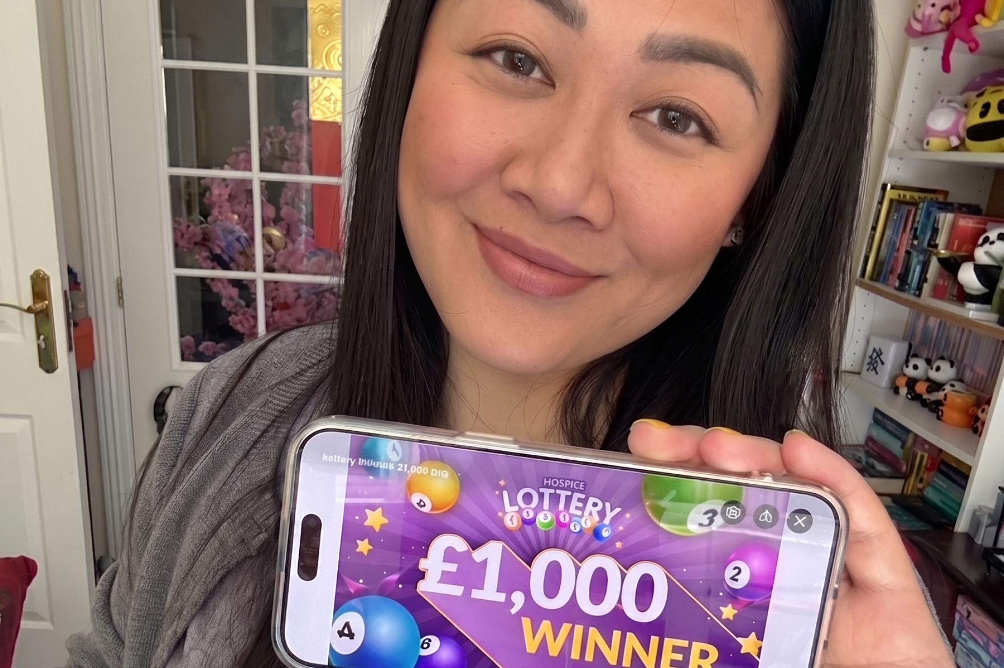 Hospice Lottery winner